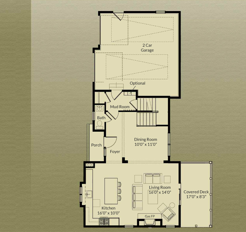 Bayberry Floor Plan Redbrook